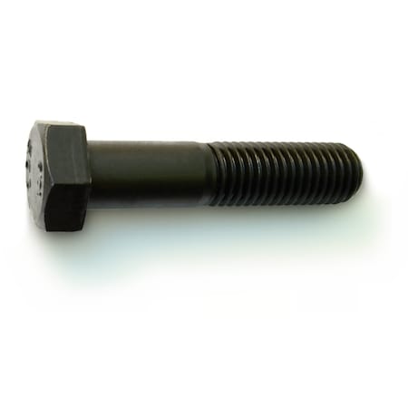 Midwest Fastener Class 10.9, M18-2.50 Hex Head Cap Screw, Plain Steel, 80 mm L, 2 PK 31107